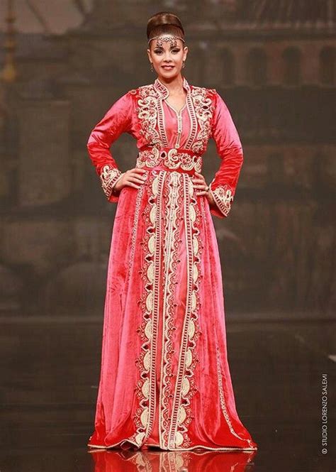 Leila Haddioui Moroccan Top Model Fashion Oriental Dress Moroccan