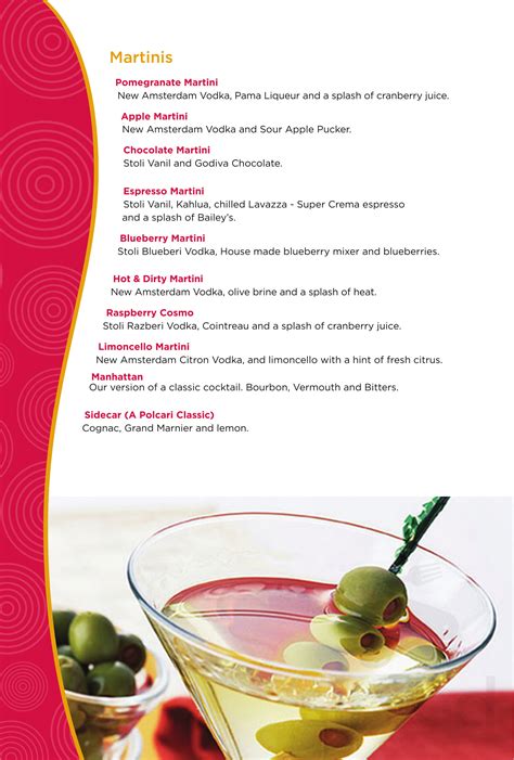 Polcari's Restaurant menus in Woburn, Massachusetts, United States