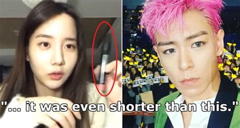 K Pop Trainee Sparks Outrage After Suggesting The Size Of Bigbang Star