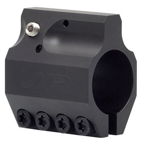 Jp Adjustable Gas Block Low Profile Black For Sale Bravo Company Guns