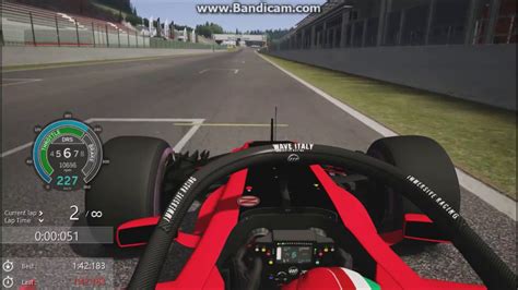 Assetto Corsa Formula Hybrid At Spa Youtube