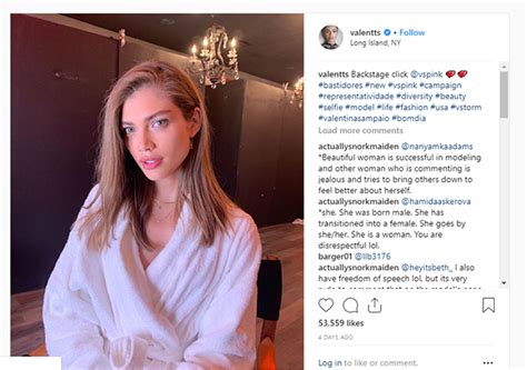 Victorias Secret Hires Its First Transgender Model Valentina Sampaio
