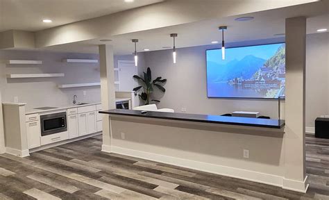 Indianapolis Best Basement Remodeling Contractors Modern Touch