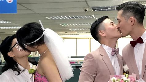 Same Sex Couples Start Registering Marriages In Taiwan The Advertiser