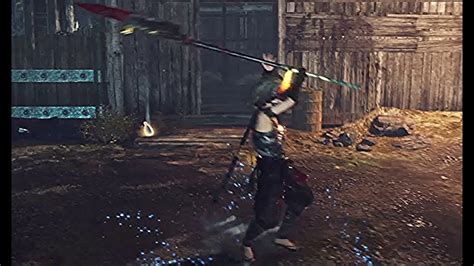 Nioh 2 Weapon Skills Demo Spear Koroka Spear Lvl 45 Youtube