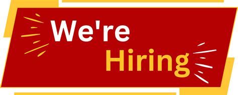 We Are Hiring Banner 21608979 Png