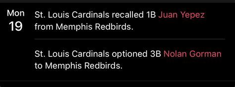 Derrick Goold On Twitter Stlcards Have Logged Not Yet Advertised