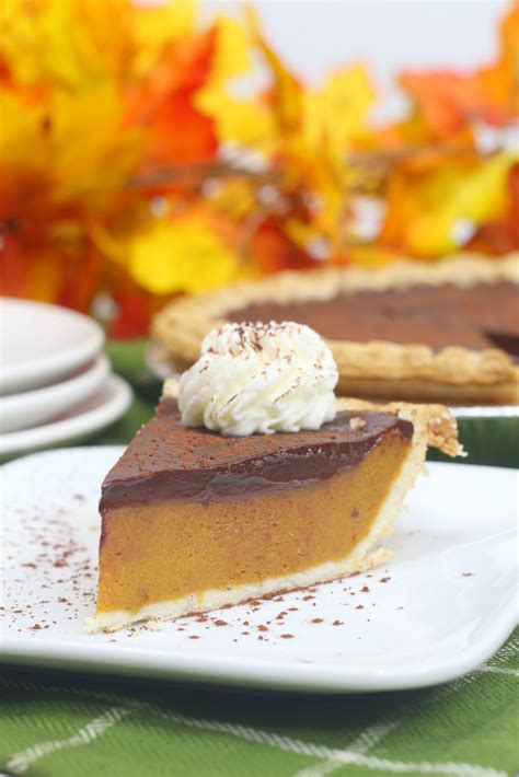 We've got tons of delicious vegan thanksgiving recipes for you to add to your menu wish list. Thanksgiving Pumpkin Pie With Chocolate Ganache Topping