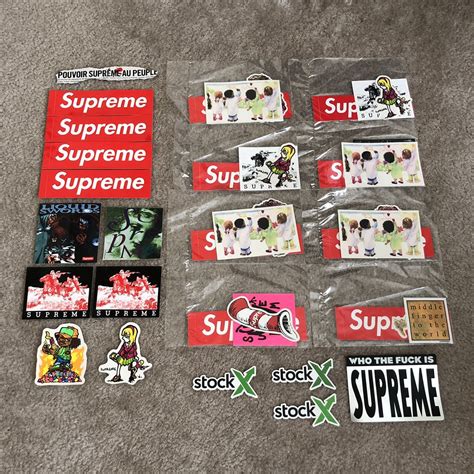 Supreme Supreme Sticker Packs Grailed