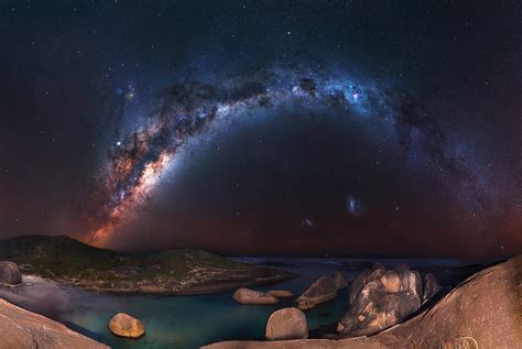 Milky Way At Elephant Rocks Denmark Western Australia Flickr
