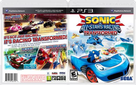 Psnplay3 Sonic All Stars Racing Transformed Ps3psn Download Pkg Rap