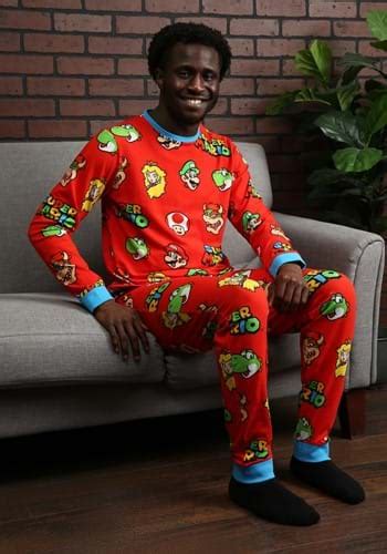 Cakeworthy Super Mario Adult Pajama Set