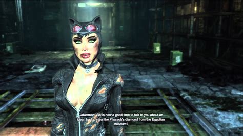 Batman Arkham City Catwoman Talks To Mr Freeze Youtube
