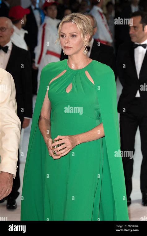 Princess Charlene Of Monaco Attends The 71th Monaco Red Cross Ball Gala On July 26 2019 In