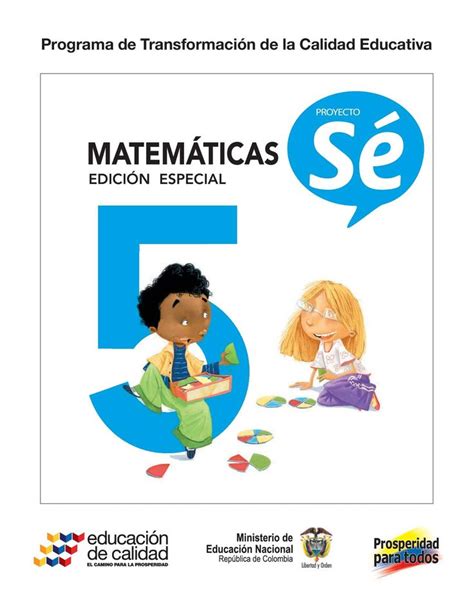 Introducción al libro de enoc: 5° Matematicas Libro De Estudiantes | Proyectos de ...