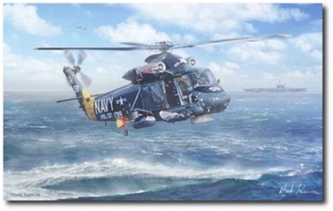 Easyrider By Mark Karvon Kaman Sh Seasprite Helicopter Art Print Ebay