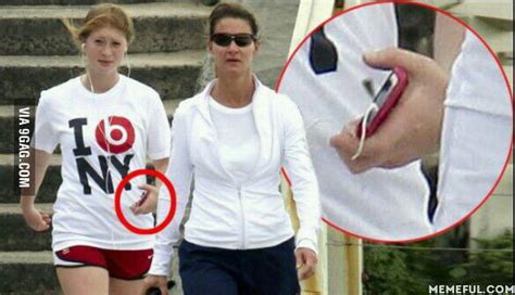 Jennifer gates and neyal nassar image credit: Bill Gates' daughter holding an iPhone... - 9GAG