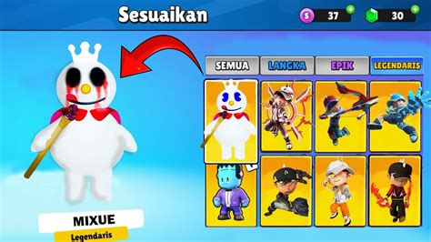 Cara Dapat Skin Mixue Di Game Stumble Guys Creepypasta Mixue Youtube