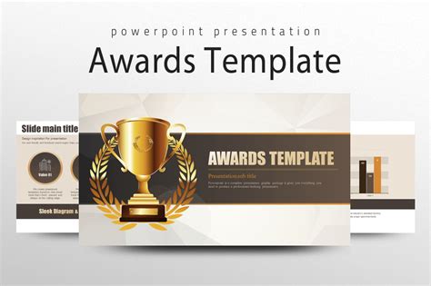 Awards Template Creative Powerpoint Templates Creative Market