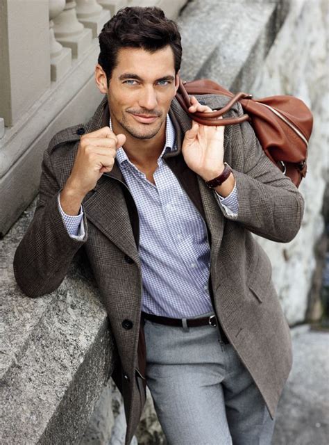 Get Dressed With David Gandy This Winter Our Favourite Male Model Is