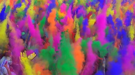 Go Inside Holi The Festival Of Colors Uniquely Utah Youtube