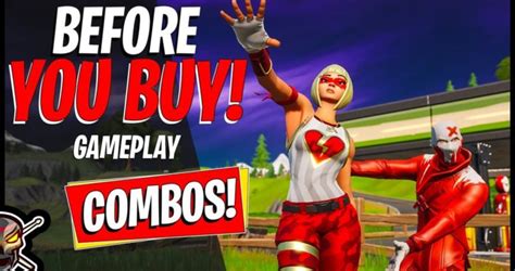 New Crusher And Ex Skin Review In Fortnite Combosgameplay Fortnite