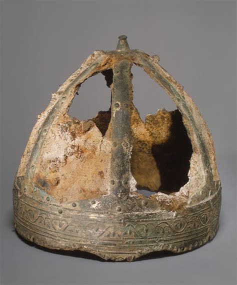 Germany Ostrogothic Helmet Spangenhelm Ca 6th Century Ce European