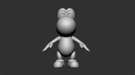 Free Stl File Yoshi・3d Printing Template To Download・cults