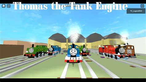 Thomas The Tank Engine In Roblox Youtube