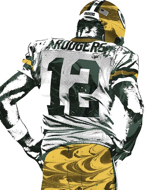 Color in this picture of aaron rodgers and share it with others today! Aaron Rodgers Green Bay Packers Pixel Art 6 Beach Towel ...
