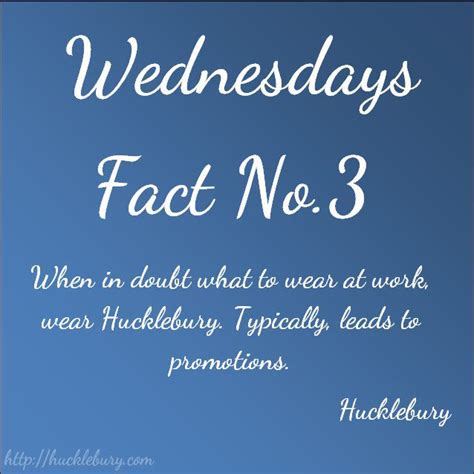 Wednesday Fact 3 When In Doubt What To Wear At Work Wear Hucklebury