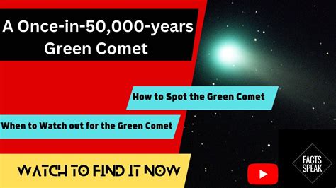 Once In 50000 Years Green Comet Is Passing Through Our Solar System
