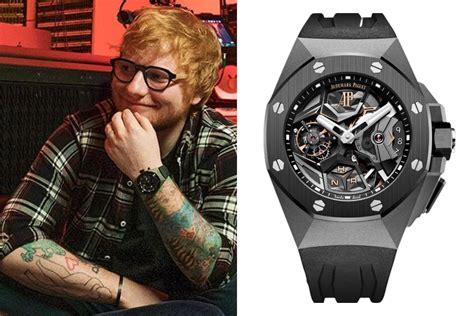 Ed Sheerans Watch Collection Rolex Patek Philippe Richard Mille