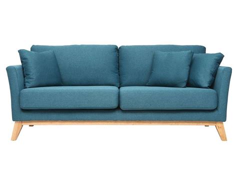 Muuto outline highback sofa dreisitzer stoff remix 163 grey. Sofa skandinavisch 3 Plätze Miliboo-Blau Holzbeine OSLO (avec images) | Canapé scandinave 3 ...