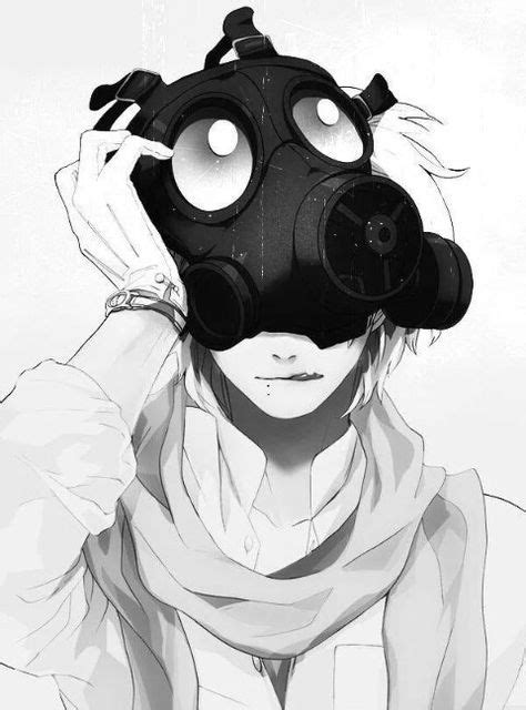 87 Gas Mask Epicness Ideas Gas Mask Anime Guys Anime Boy