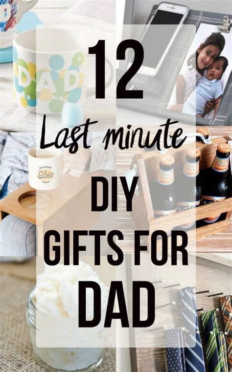 Handmade last minute father's day gifts diy. 15 Easy DIY Gifts for Him - Ideas He Will Love | Birthday ...