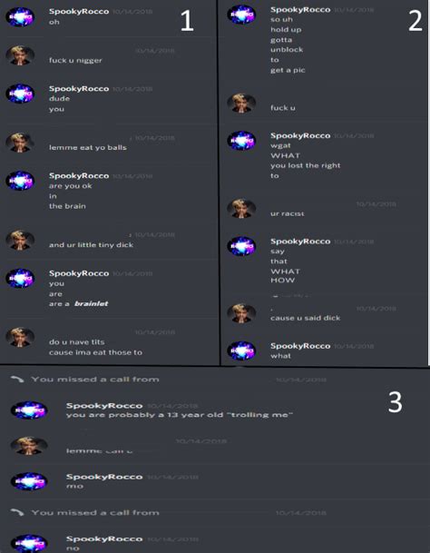 Creepy Dude On Discord Reposted Bc I Forgot To Get Rid Of Names R