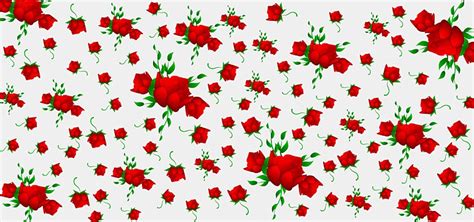 Rose Flower Bouquet Vector Hd Png Images Seamless Pattern With