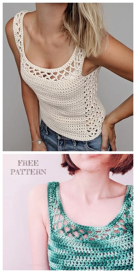 Crochet Summer Top Pattern Ideas In Alvan