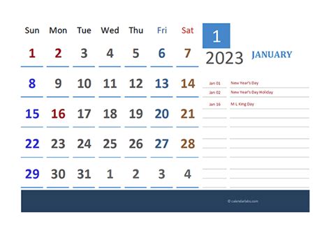 2023 Excel Calendar For Vacation Tracking Free Printable Templates