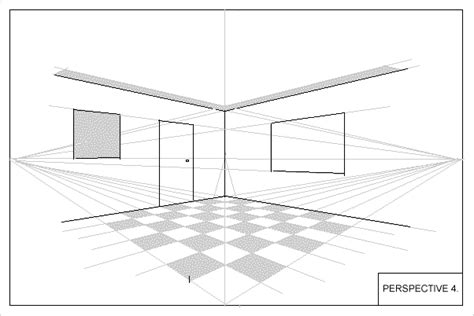 Perspective Drawing Corner Room
