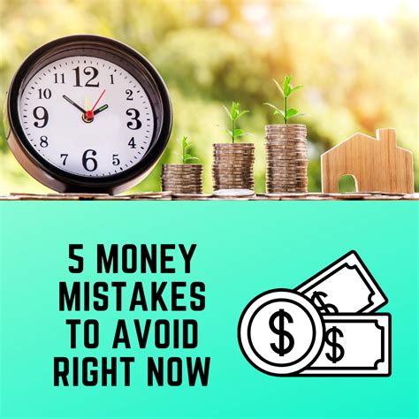 5 Money Mistakes To Avoid Right Now Credit Marvel