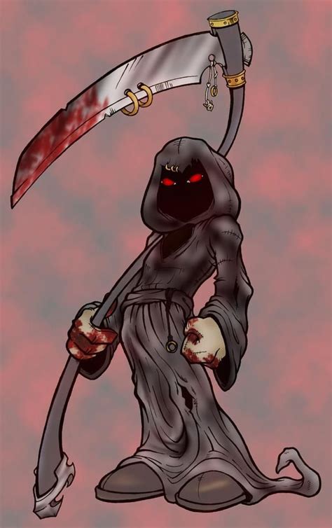Grim Reaper By Offended By Light Badass Drawings Grim Reaper Art