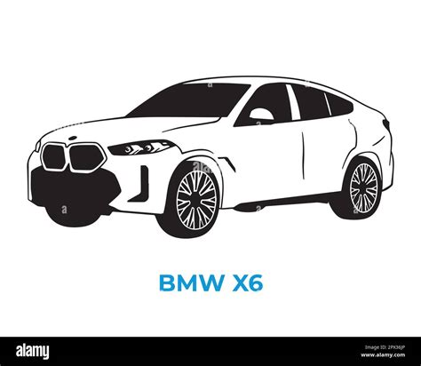 Vector Silhouettes Icons Of Bmw Brand Cars Stock Vector Image And Art