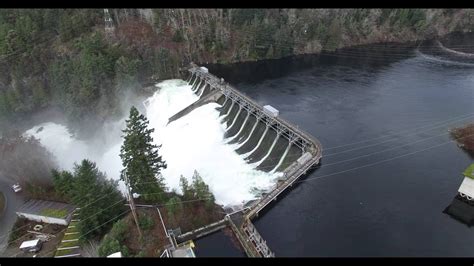 Powell River Dam Filmed In 4k Youtube