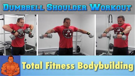 Full Shoulder Workout With Dumbbells At Home Youtube