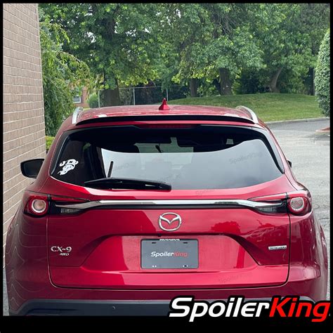 Mazda Cx 9 2016 Present Add On Rear Roof Spoiler 284k Spoilerking