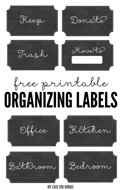We did not find results for: free printable organizing labels