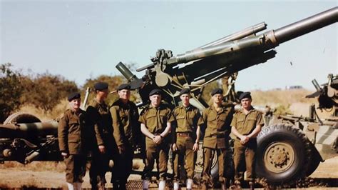 Sadf G5 155mm Howitzer During South African Border War Military