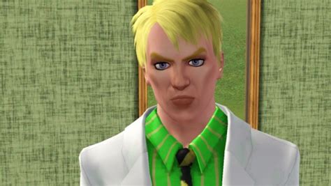 Mod The Sims Yoshikage Kira From Jojos Bizarre Adventure